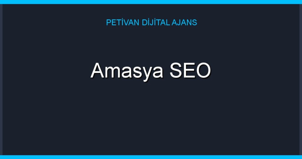 Amasya SEO