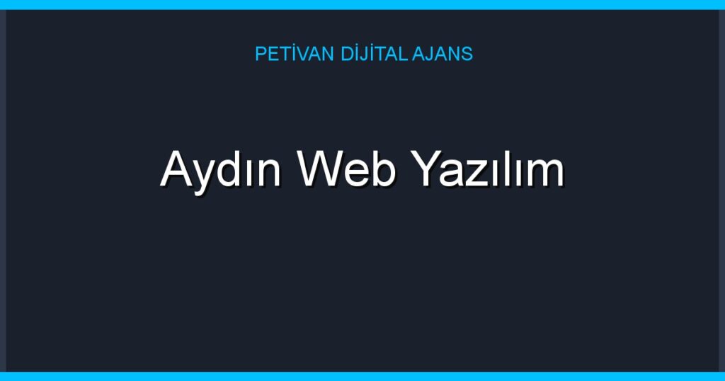 Aydın Web Yazılım