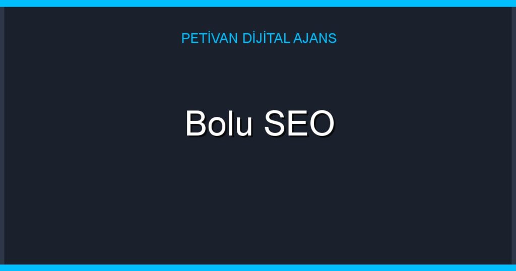 Bolu SEO