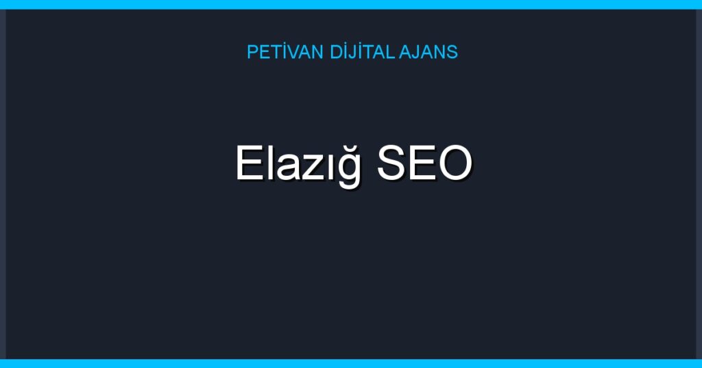 Elazığ SEO