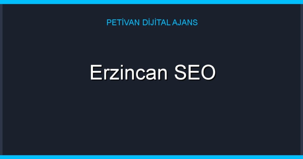 Erzincan SEO