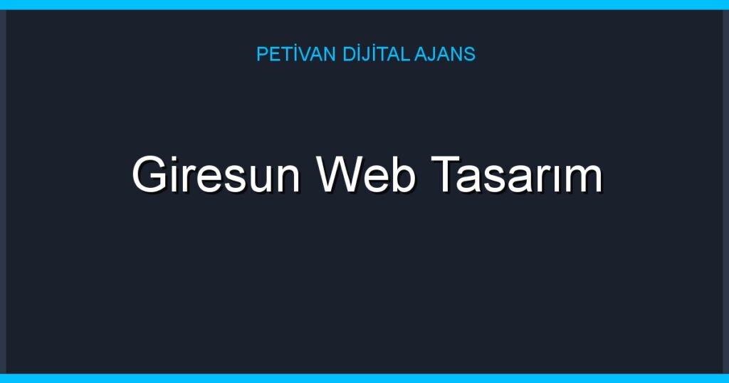 Giresun Web Tasarım