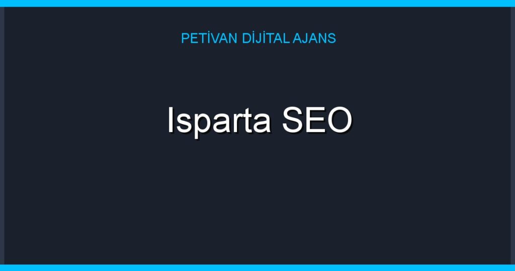 Isparta SEO