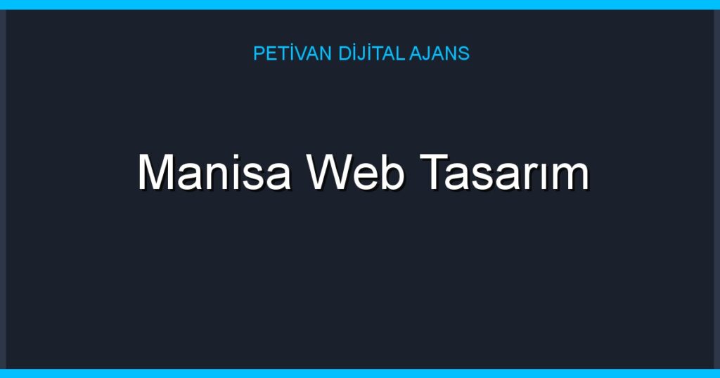 Manisa Web Tasarım