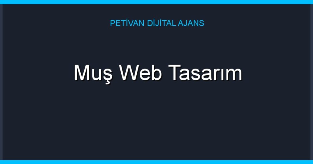 Muş Web Tasarım