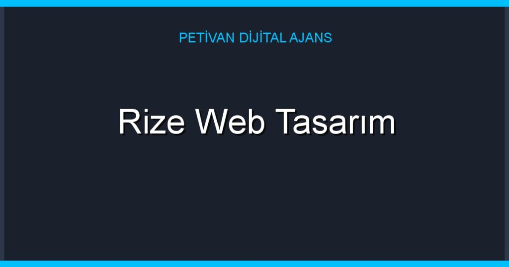 Rize Web Tasarım