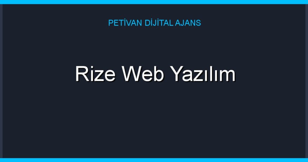Rize Web Yazılım