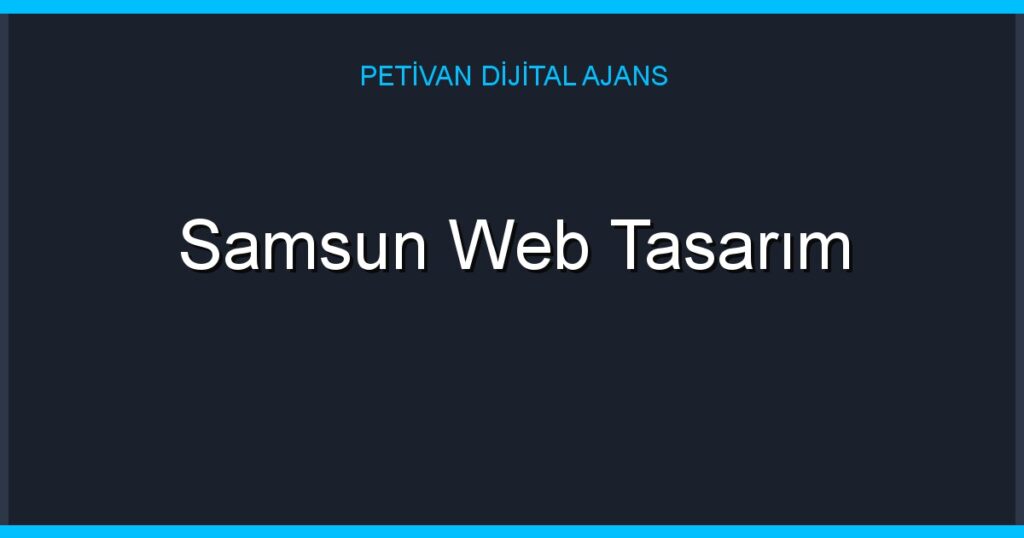 Samsun Web Tasarım