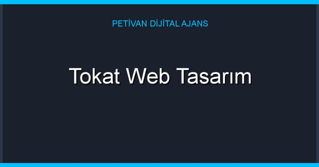 Tokat Web Tasarım