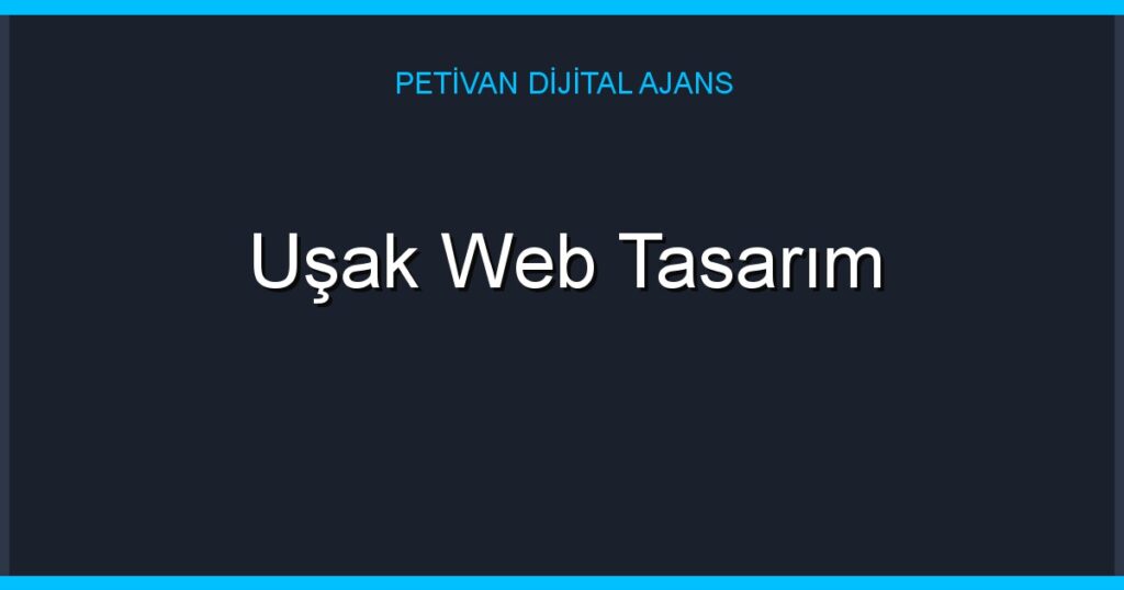 Uşak Web Tasarım