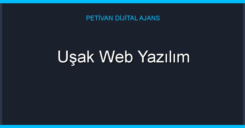 Uşak Web Yazılım
