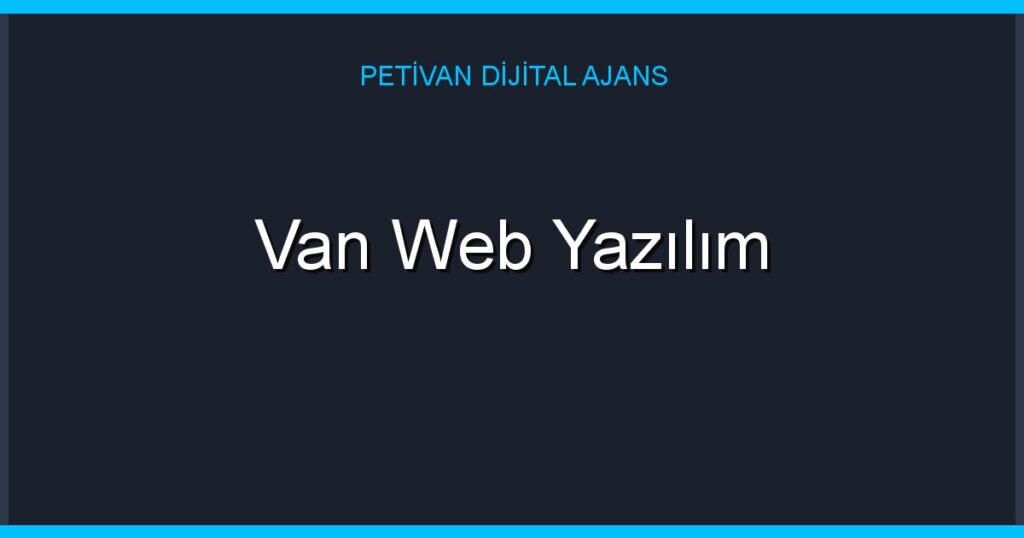 Van Web Yazılım